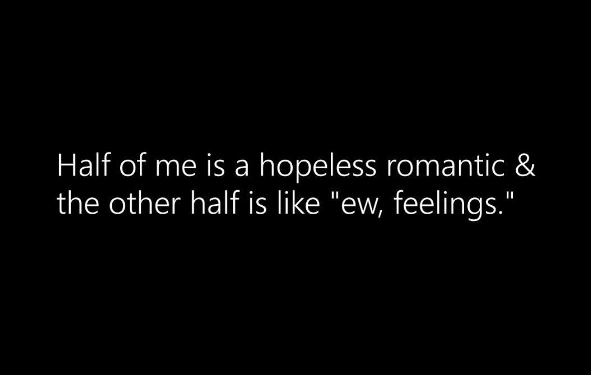 Ugh, why can't I just pick one side of my personality?