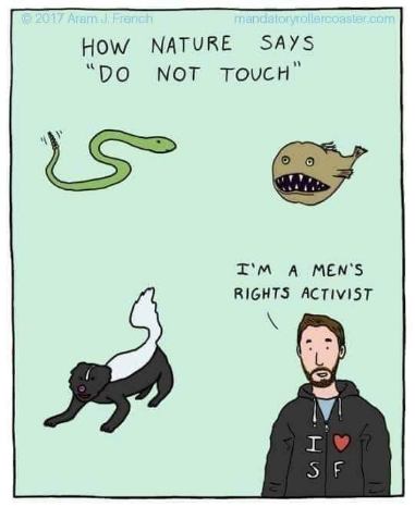 Nature has ways of telling you not to touch things, like snakes or mean-looking fish. And then there's this dude.