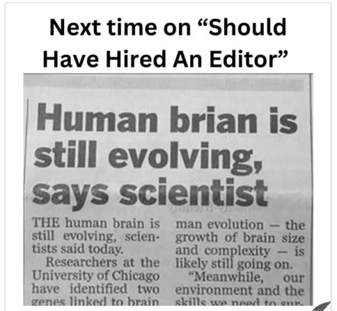 Umm, pretty sure the headline meant 'brain', not 'brian'