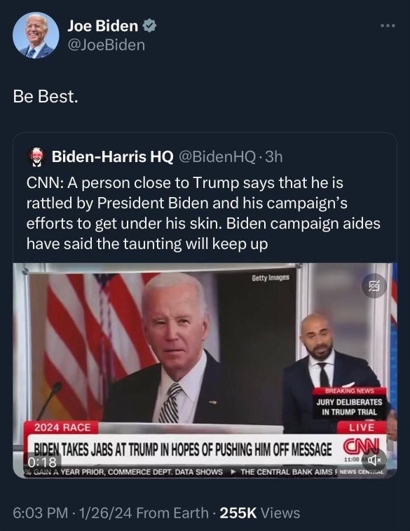 My campaign is trying to get under your skin and you better believe it's gonna keep up