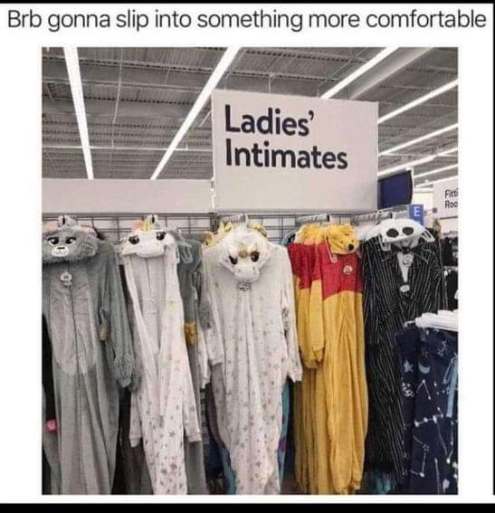 When you think you're treating yourself to some 'ladies' intimates' but it's just onesies
