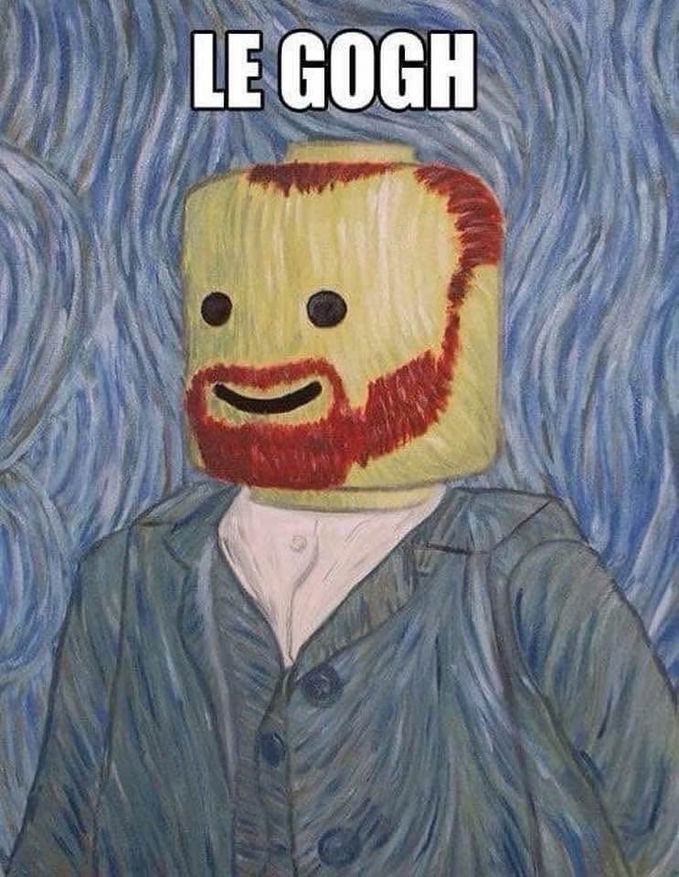 When your art project is *chef's kiss* but also a little bit cursed