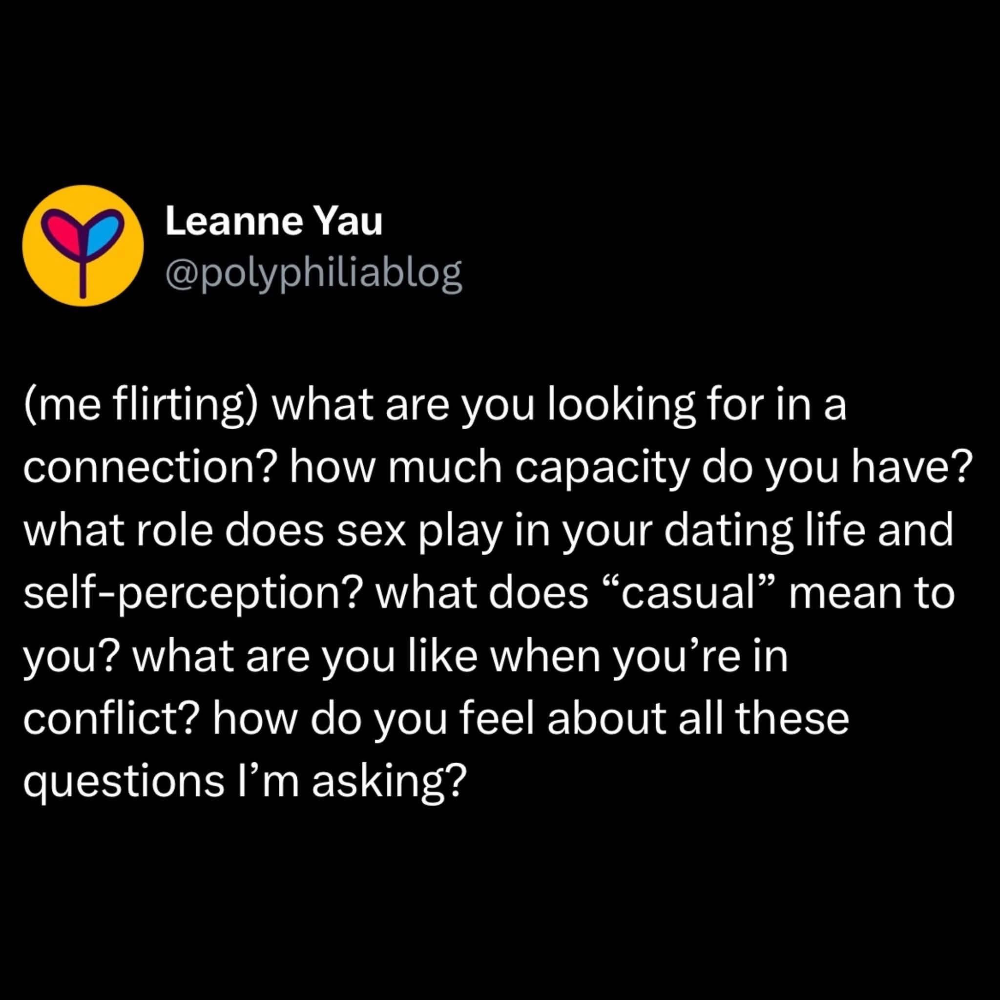 Me overthinking dating by asking way too many deep questions during the flirting stage