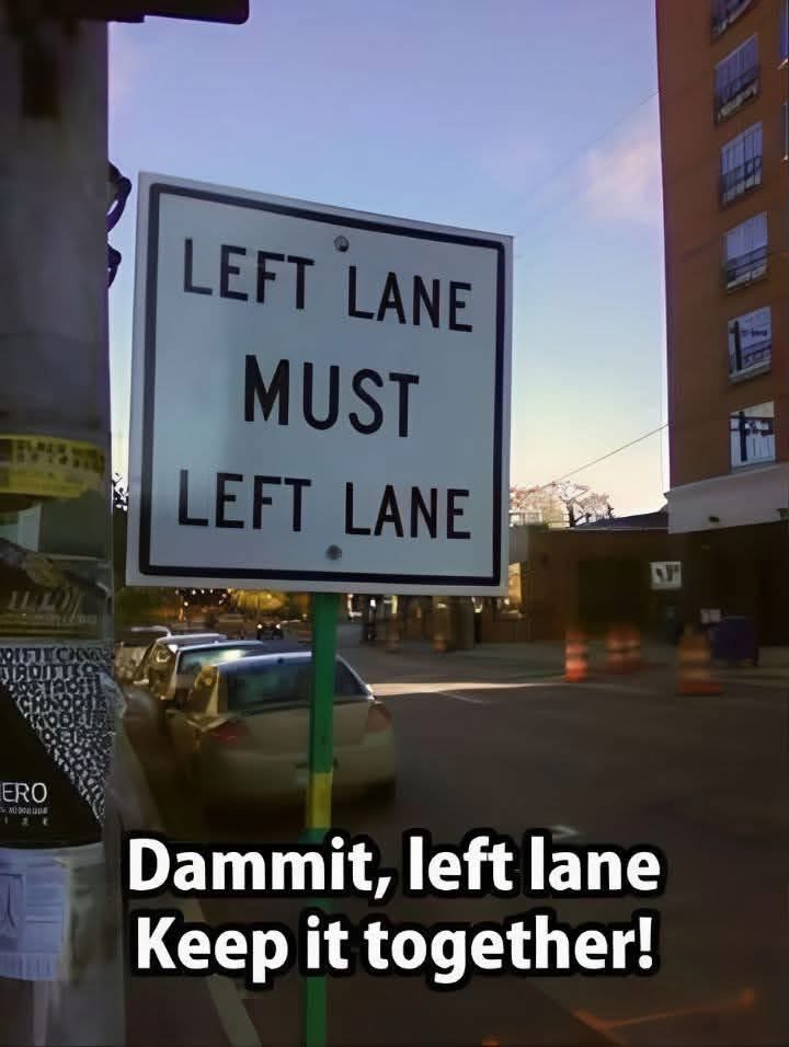 This sign is really struggling to make a point, lol