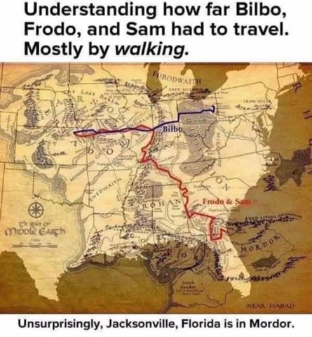 lol yeah my hometown is basically Mordor, nothing surprising here