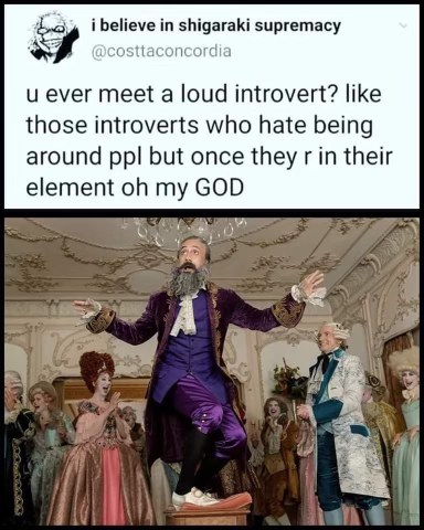When you're an introvert but your crush finally asks you out and you turn into the most outgoing person ever