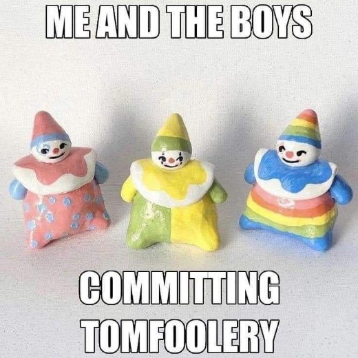 Me and the boys ready to cause some chaos lol