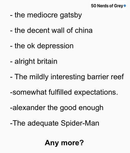 Found the perfect names for all my unfinished projects lol