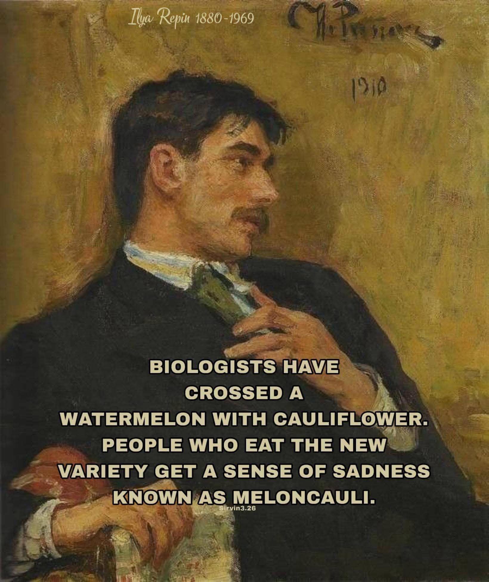 Just imagining this new meloncauli is making me sad already