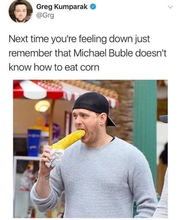 lol this tweet is making me question how he eats pretty much everything