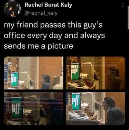 This guy is playing Minesweeper at work every single day and my friend keeps sending me pics lol
