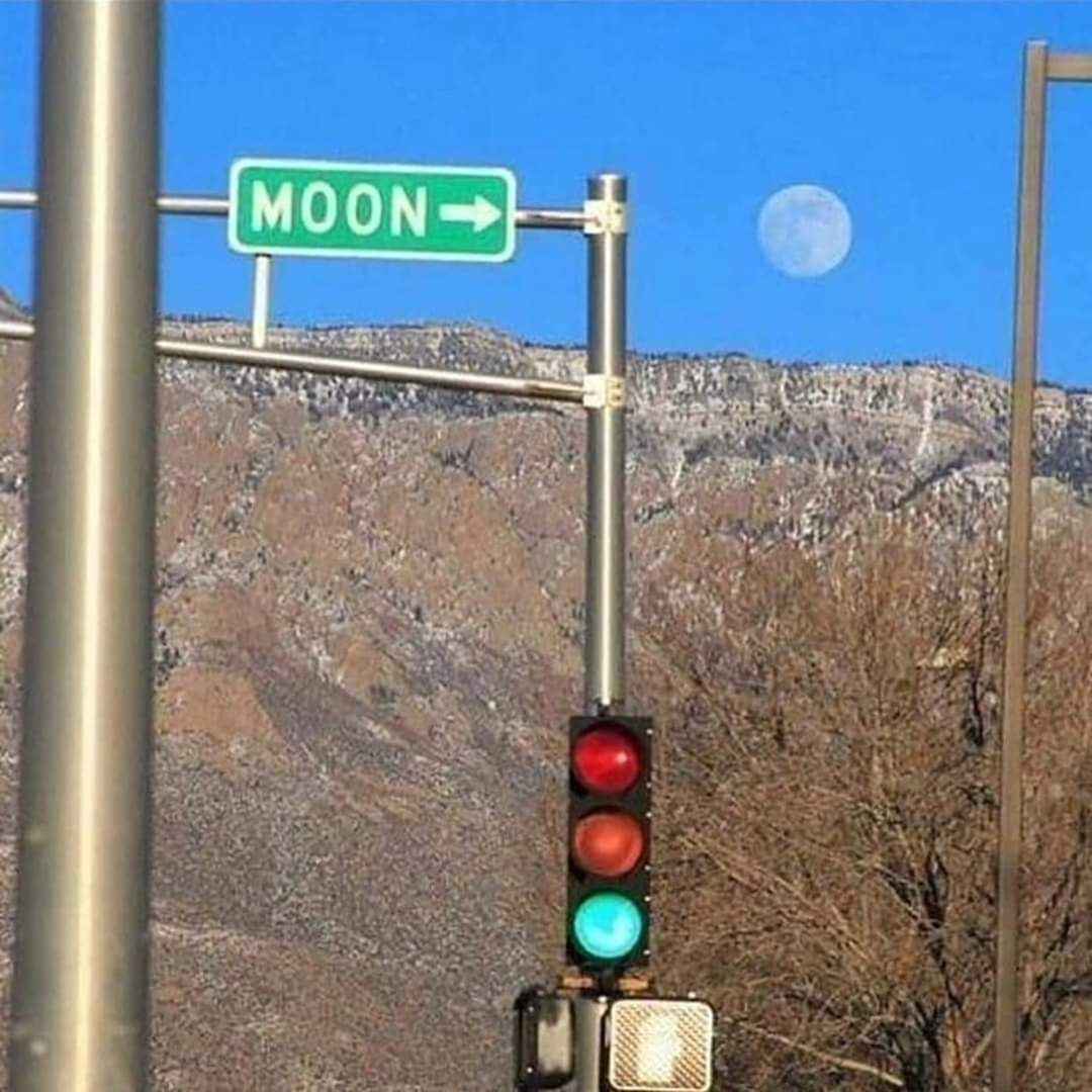 Guess it's time to head to the moon, lol