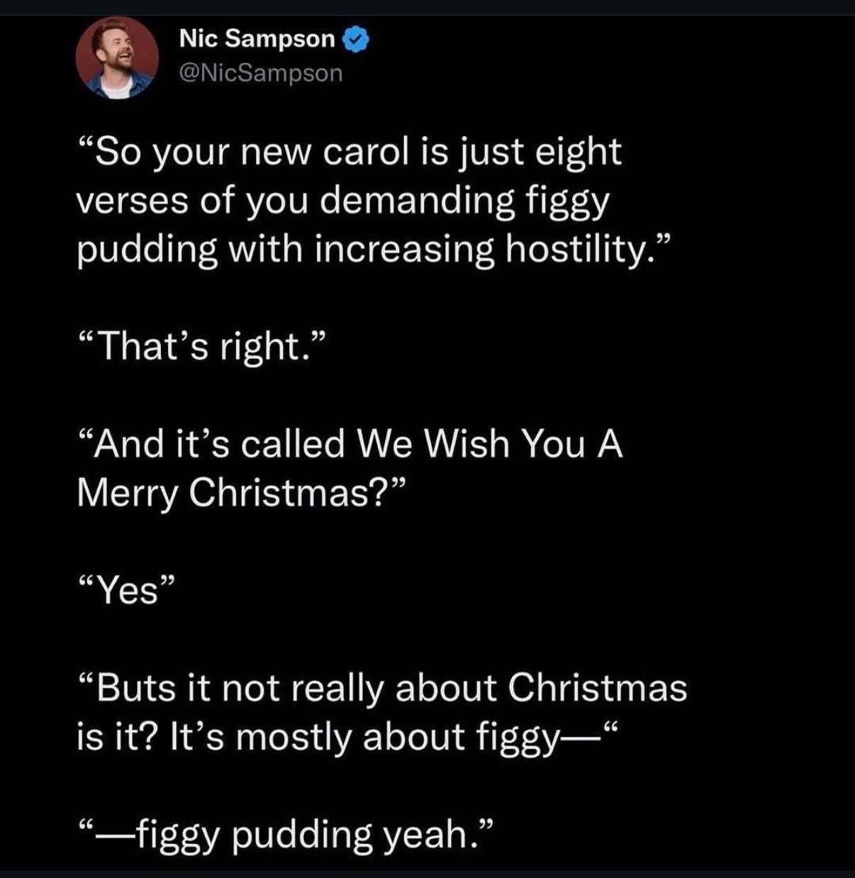 This is the most accurate interpretation of that Christmas carol ever.