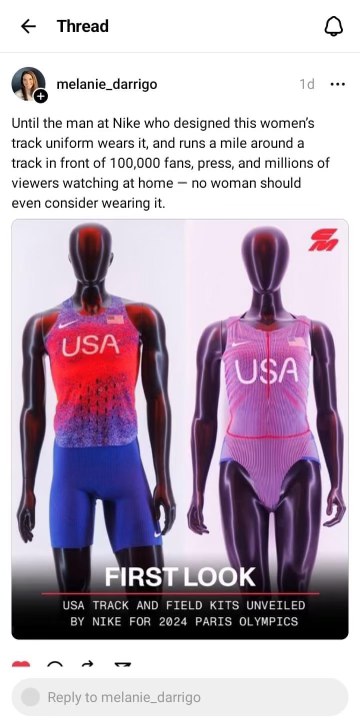 Nike designer, prove it works before you make women wear THIS