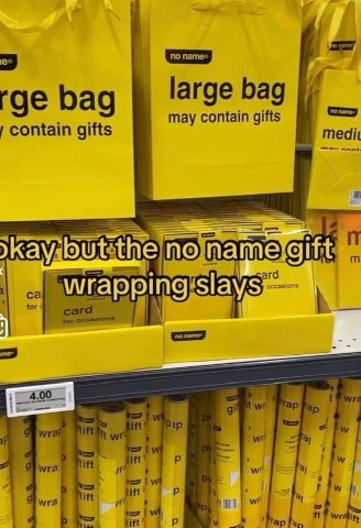 When you need to buy gifts for literally everyone but can't afford name brands