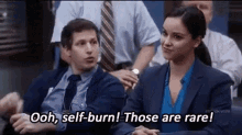 When someone makes a self-deprecating joke and you both know it's unusual