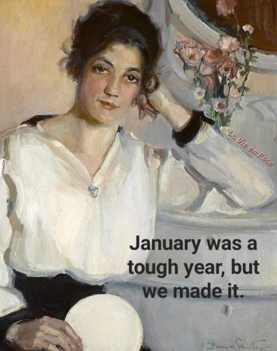 This painting perfectly captures that feeling for January