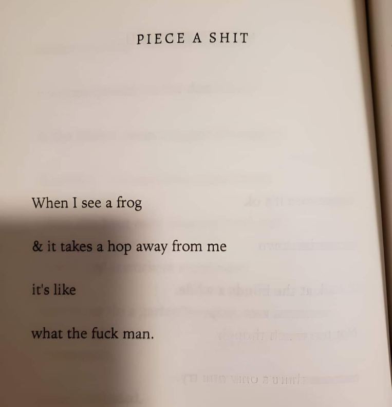This book chose violence with the title and then delivered with a frog joke lol
