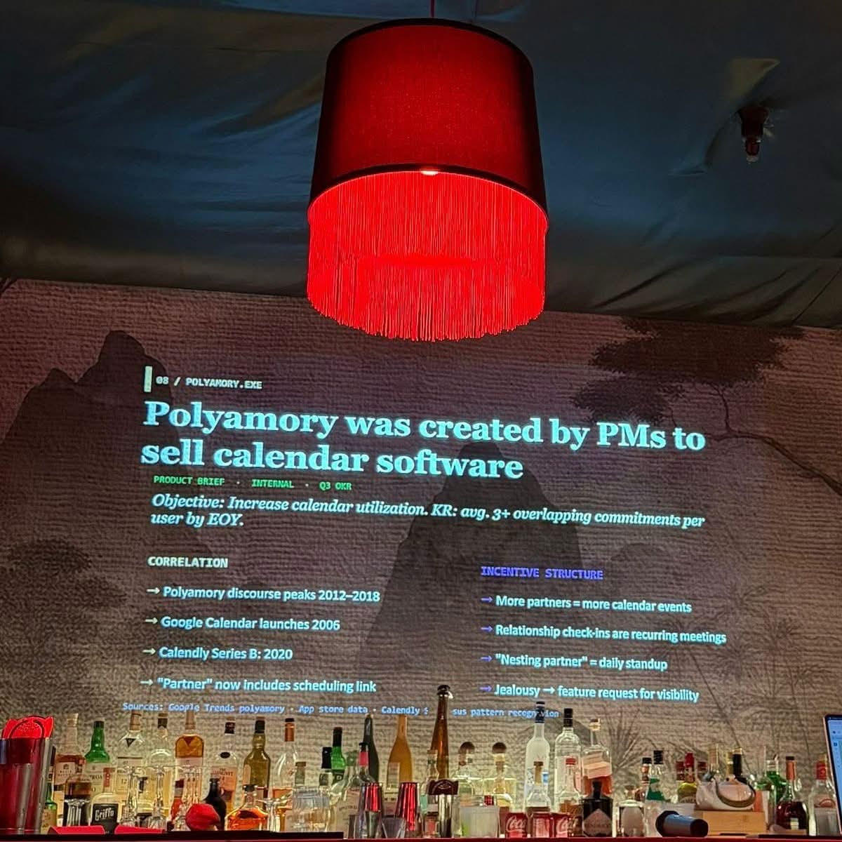 Apparently polyamory is just a product management scheme to get people to use calendars more lol