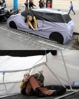 When you're trying to save money on rent but also want a portable lifestyle
