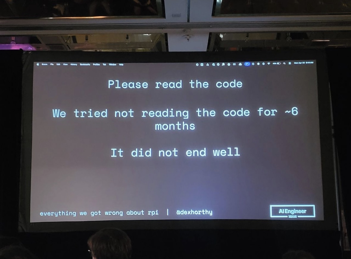 When you skip the documentation and then everything goes wrong lol