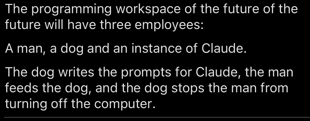 This is literally what my job will be like in 50 years