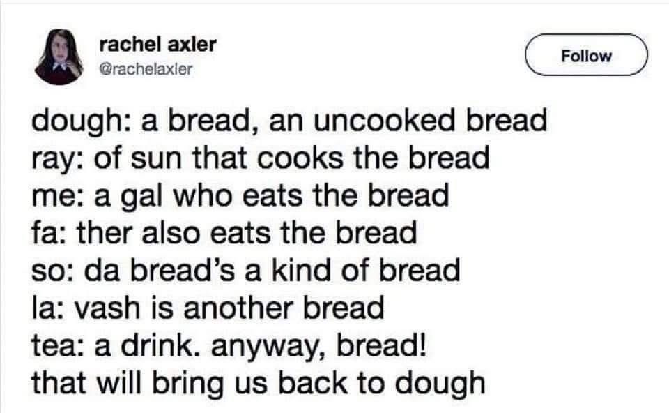 someone figured out how to make the alphabet into a bread pun