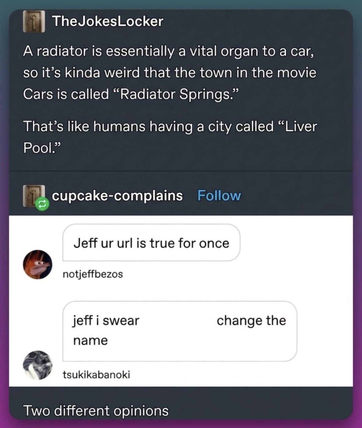 Imagine living in Liver Pool, lol