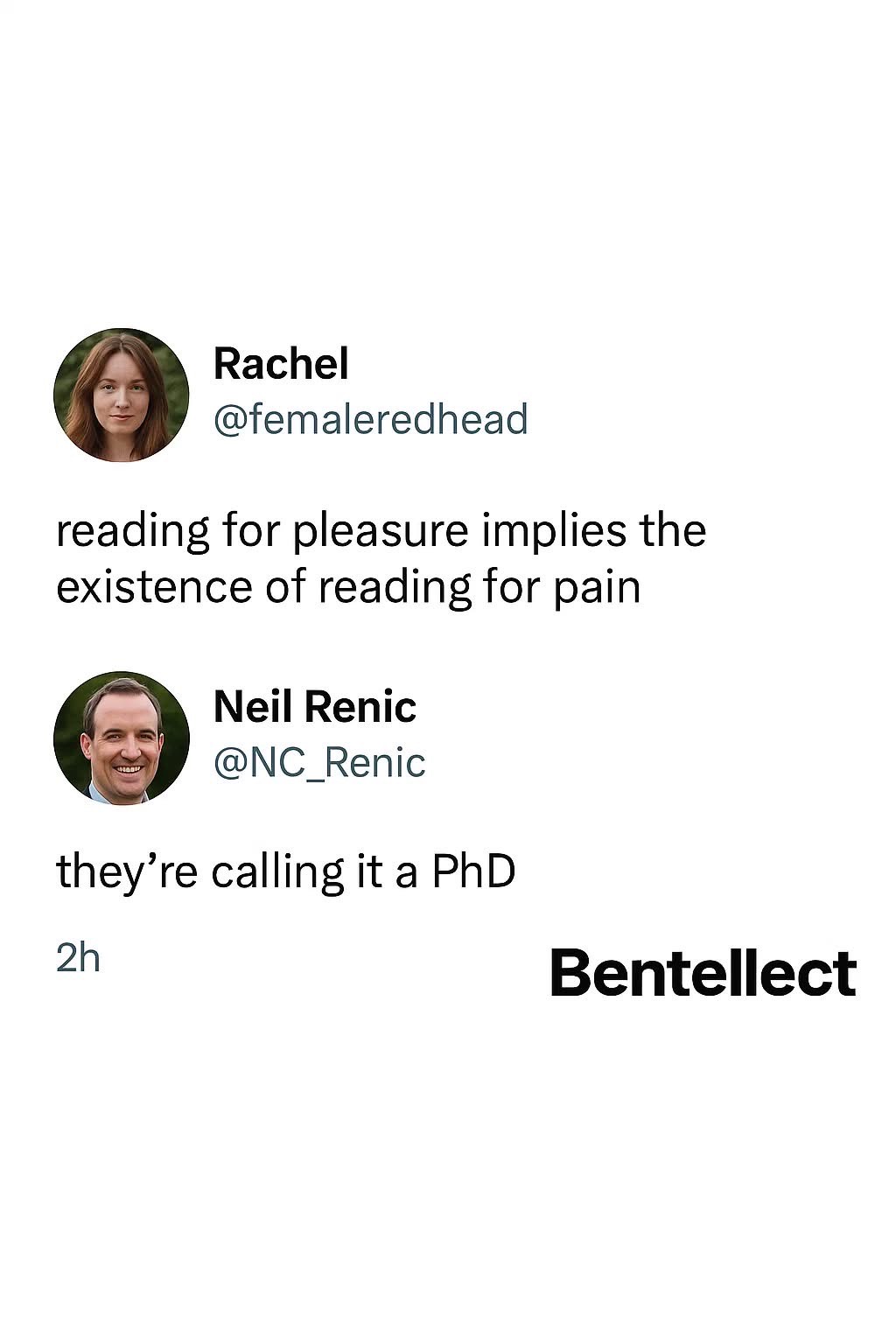So, like, pursuing a PhD is basically just reading for pain?