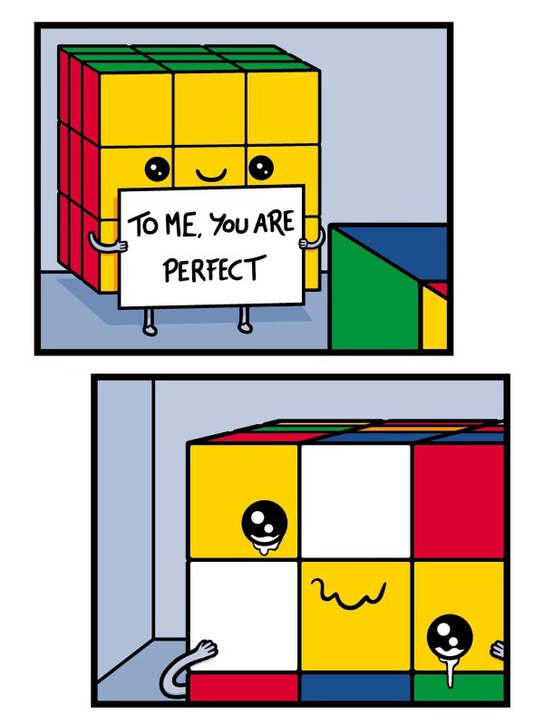 When you think you've found the one, but then realize it's actually a puzzle.