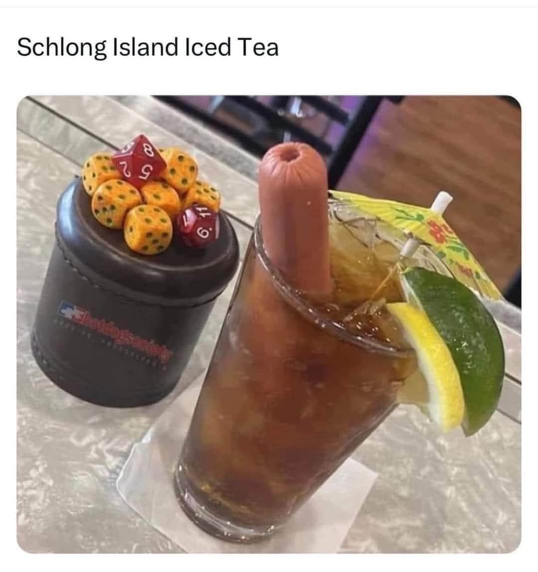 Never felt more seen by a drink. It's a Schlitz Long Island Iced Tea.