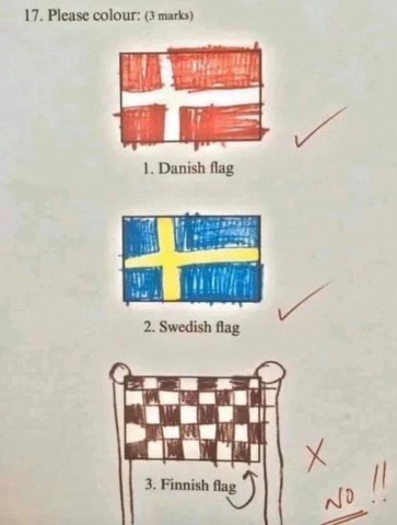 When you try your best but geography isn't your strong suit