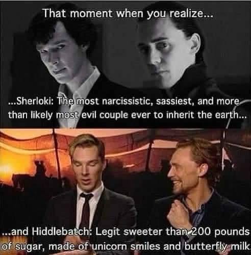 When you realize the actors are super sweethearts but their characters are the ultimate evil couple goals