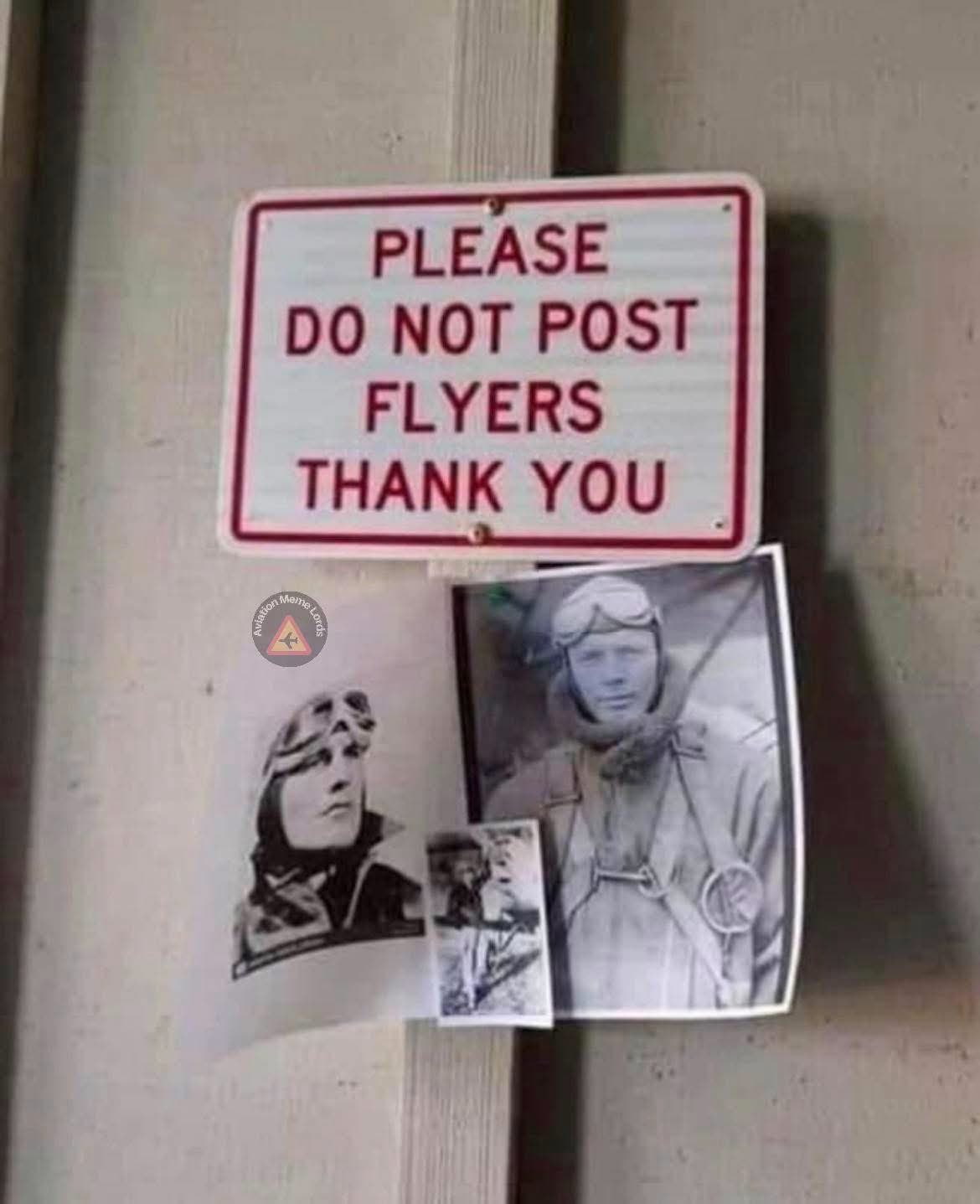 Instructions unclear, I posted more flyers