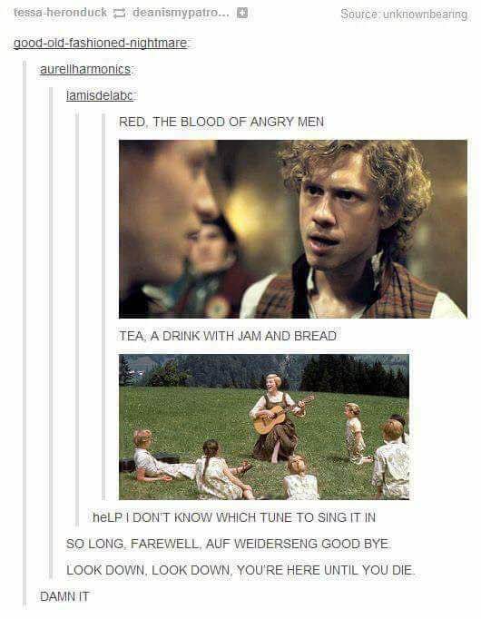 Wait, does this mean the Sound of Music song is actually about murder?