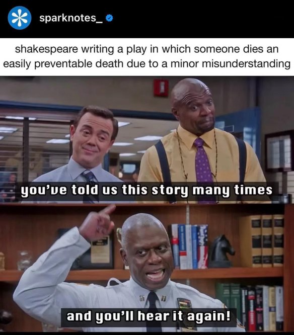 Me explaining a basic plot point for the 100th time on Twitter