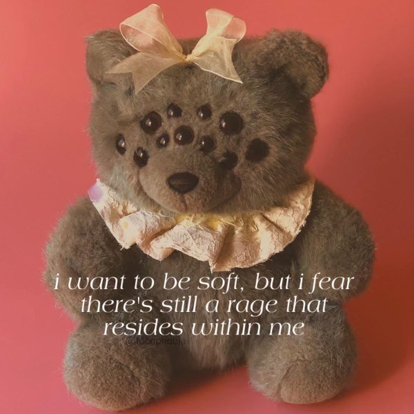 When you're trying to be nice but the beast inside just wants to break free