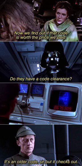 When you finally get to use that ancient password you made years ago and it somehow still works