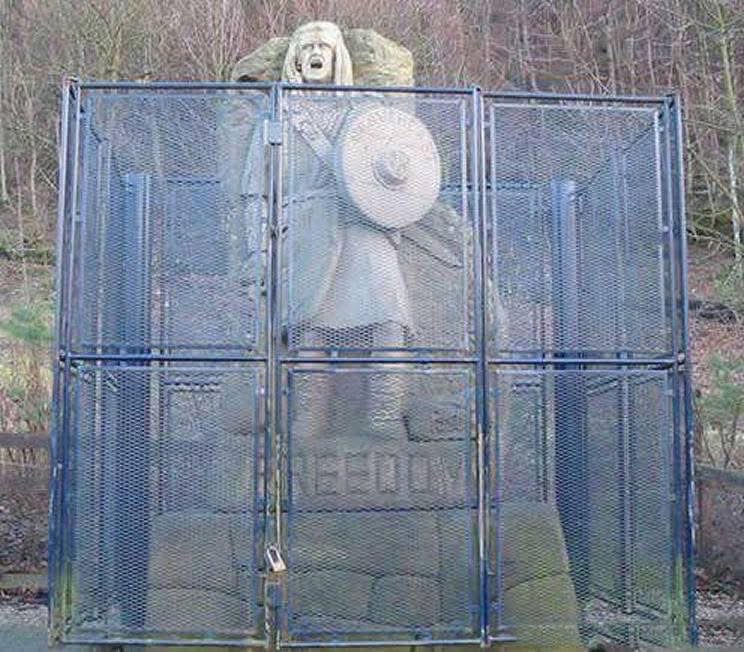 When you finally achieve freedom but then get locked up