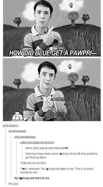 When you're trying to understand the plot but then your brain just says 'w/e, this makes sense'.