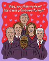 Romance is alive and well in the Supreme Court, apparently.