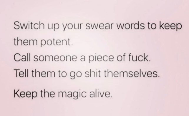 This feels like advice from my angry inner monologue when someone annoys me.