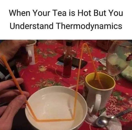 When you want your tea faster but you know science