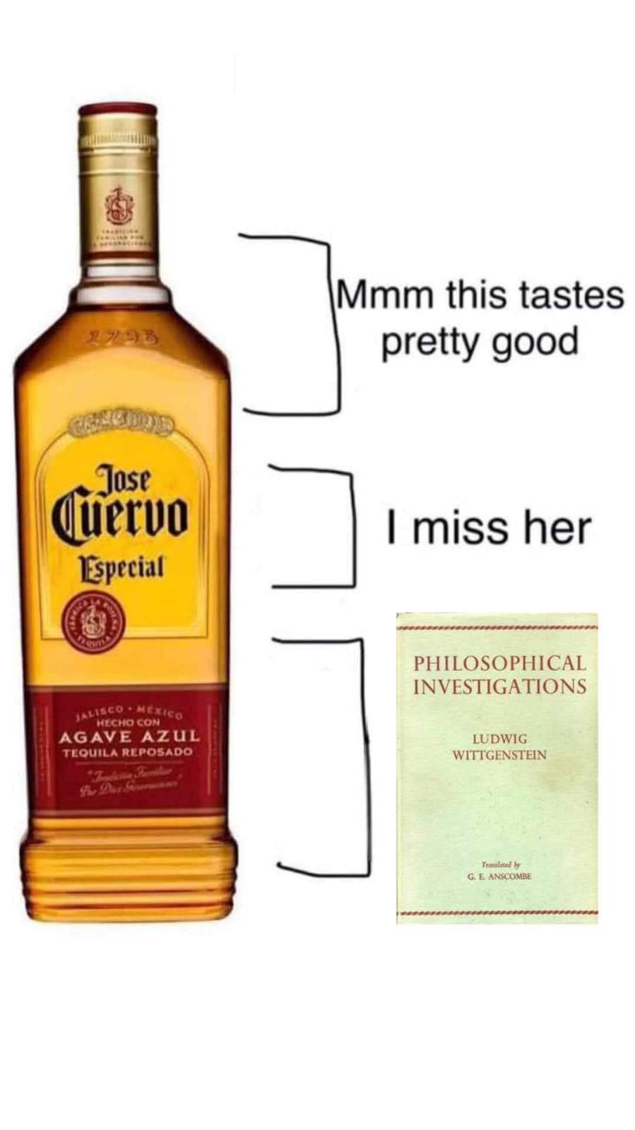 When the tequila hits and you start questioning existence