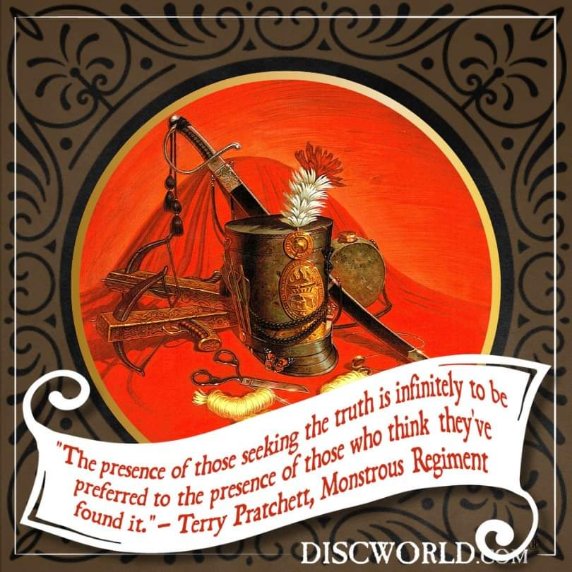 Terry Pratchett really said the quiet part out loud here. Anyone else feel this?