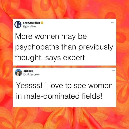 When you're trying to be supportive but accidentally brag about psychopathy.