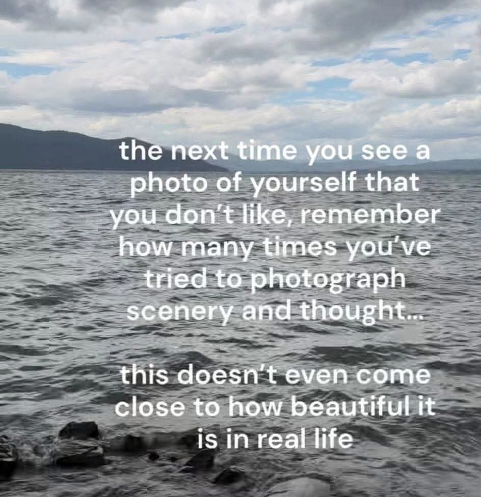 Honestly, same. Cameras just can't capture the vibe sometimes.