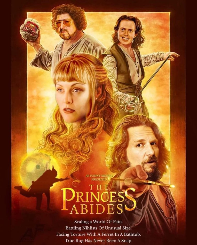 When The Big Lebowski and The Princess Bride have a baby and it's even weirder than you imagined.