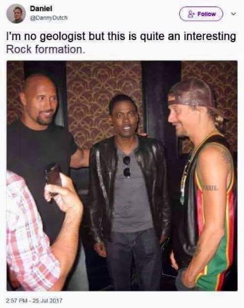 When someone makes a dad joke about The Rock and you can't tell if it's brilliant or just makes you uncomfortable