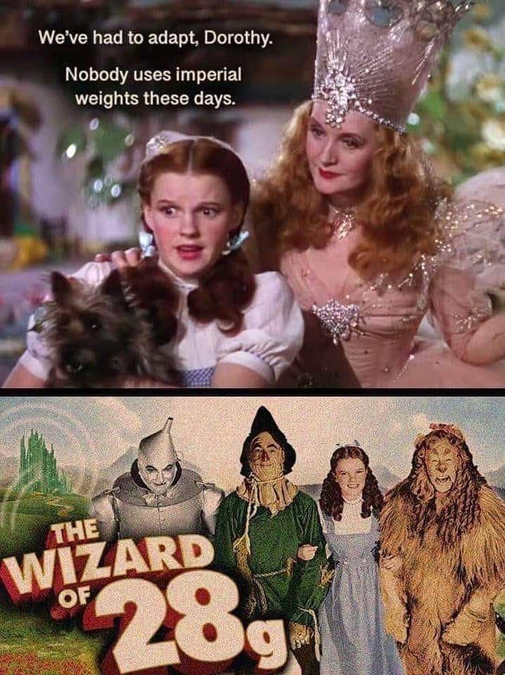 When your dad tries to explain drugs and you realize you're watching The Wizard of 28 Grams